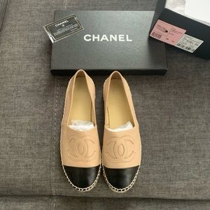 *NEVER WORN WITH BOX” espadrilles